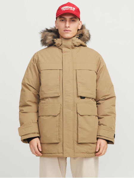 PARKA CAPUCHA PELO