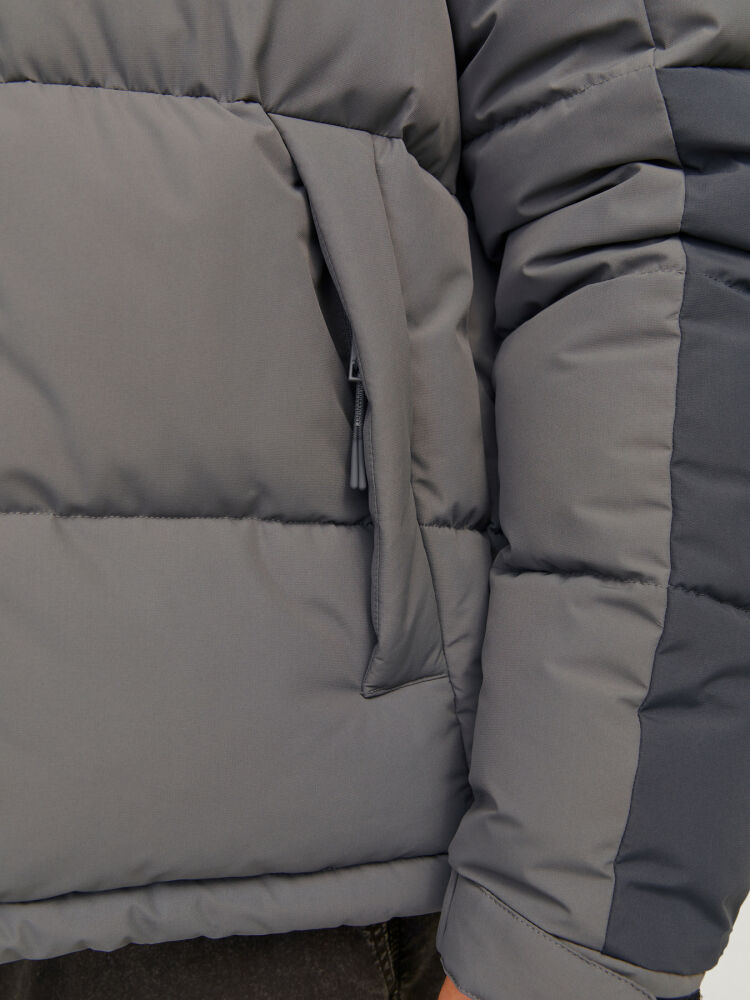 PARKA ACOLCHADA GRIS