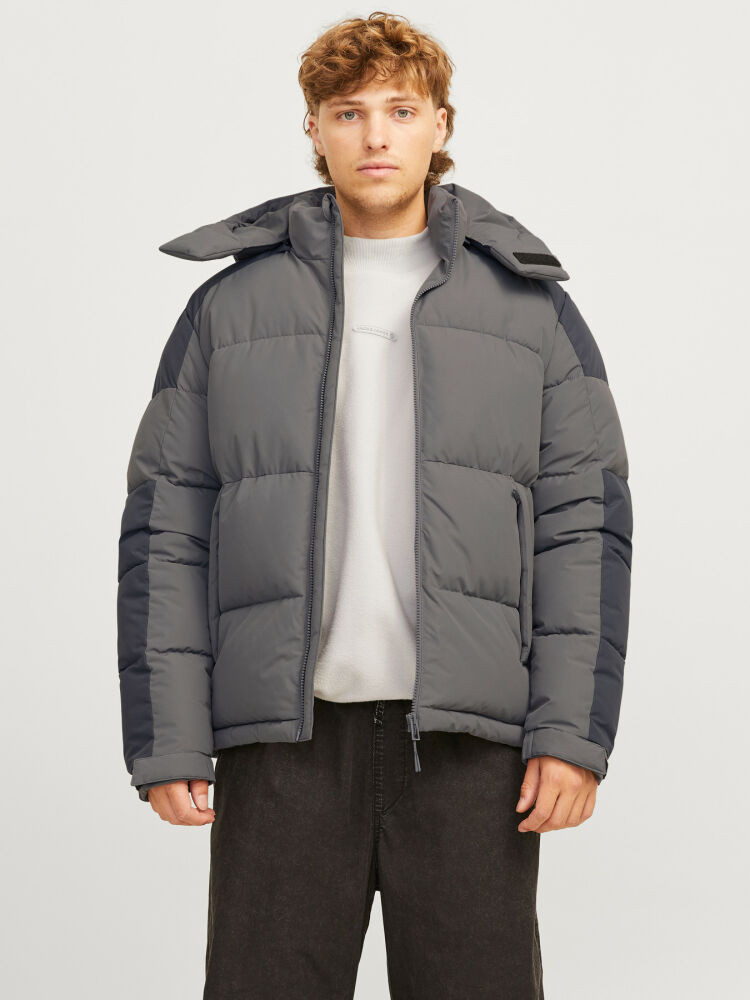PARKA ACOLCHADA GRIS