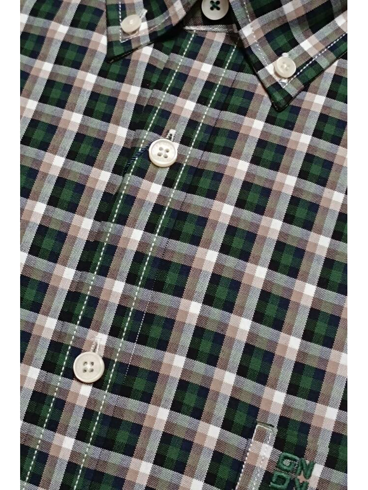 CAMISA CUADROS VERDES