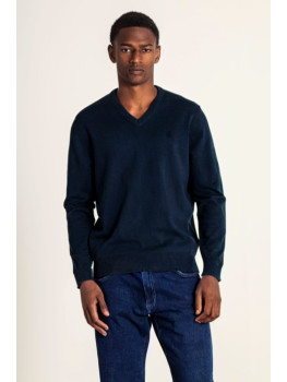 JERSEY PICO AZUL MARINO