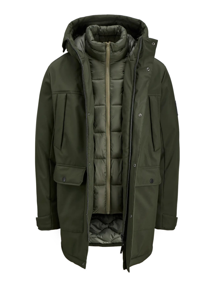 PARKA TECNICA VERDE J&J
