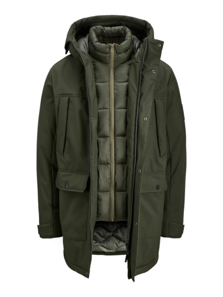 PARKA TECNICA VERDE J&J