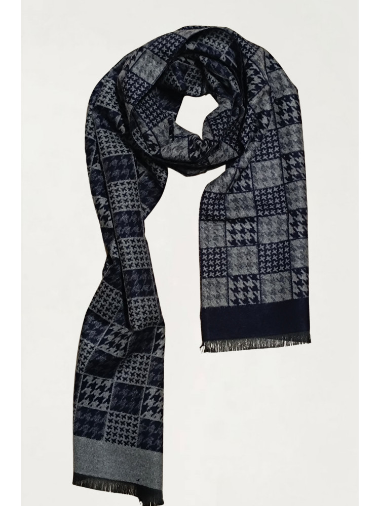 BUFANDA CUADRO MARINO DIBUJO