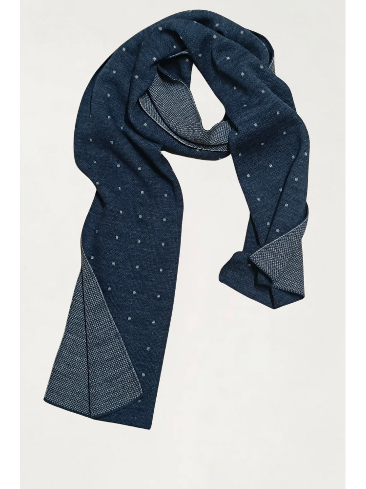 BUFANDA PUNTO AZUL