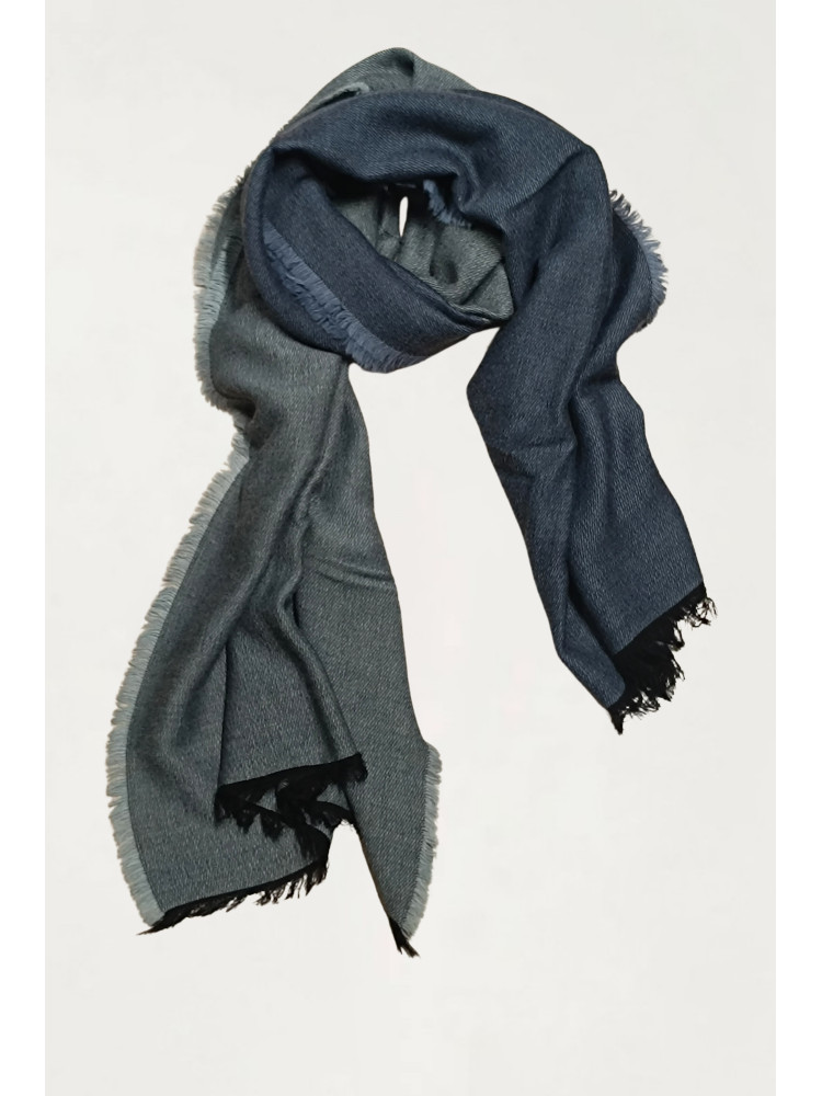 FOULARD AZUL BICOLOR