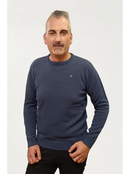 JERSEY TOME AZUL CUELLO CAJA