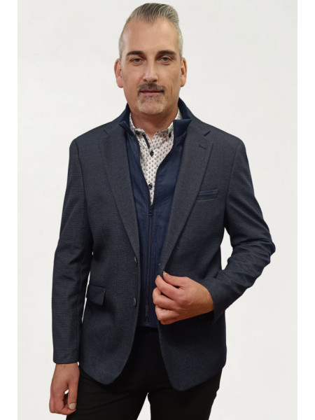 AMERICANA CODERA Y PECHERA AZUL