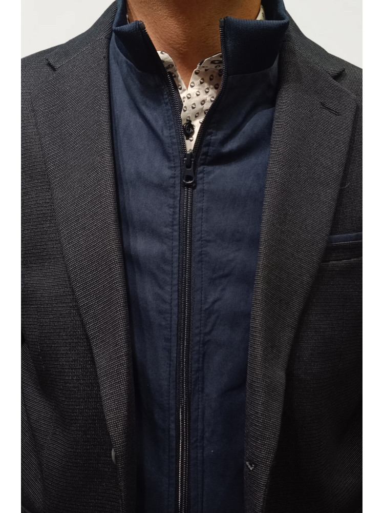 AMERICANA CODERA Y PECHERA AZUL