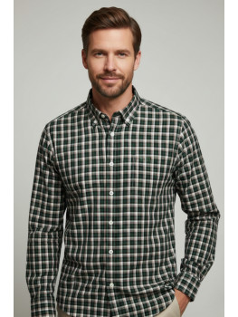 CAMISA CUADROS VERDES
