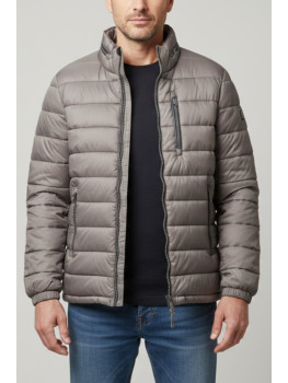 CAZADORA ACOLCHADA CAMEL