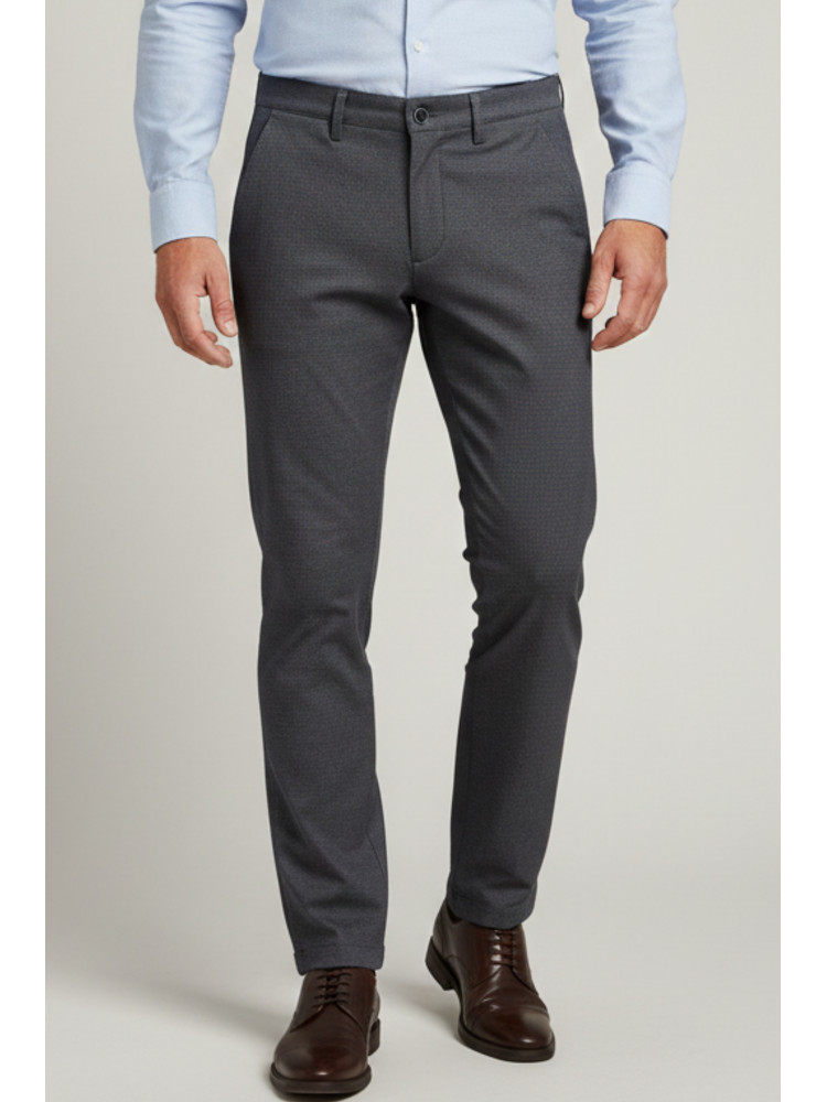 PANTALON FALSO LISO MARINO