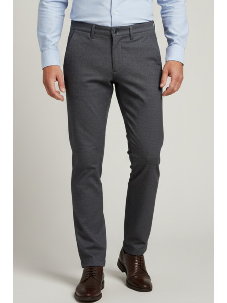 PANTALON FALSO LISO MARINO