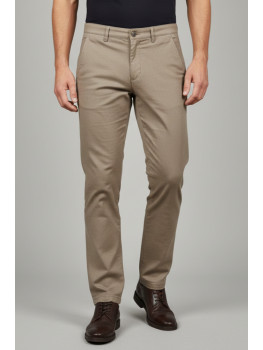 PANTALON FALSO LISO CAMEL