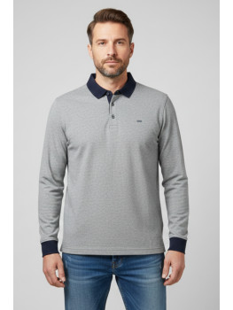 POLO MANGA LARGA VERDE