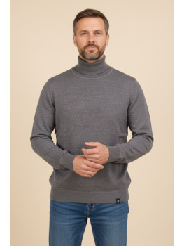 JERSEY CUELLO CISNE GRIS