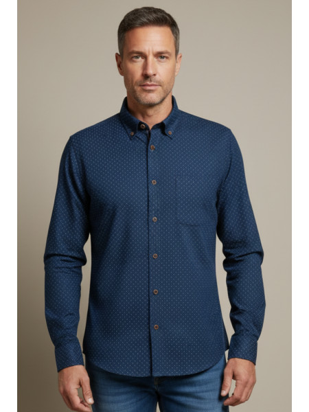 CAMISA BERTO MARINO DIBUJO