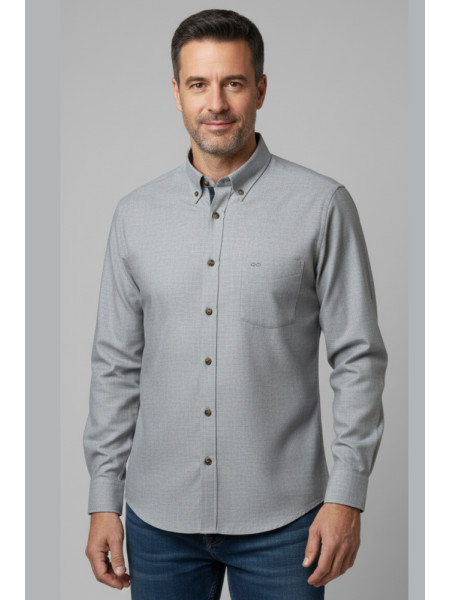 CAMISA ESTRUCTURA GRIS