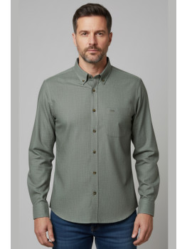 CAMISA ESTRUCTURA VERDE