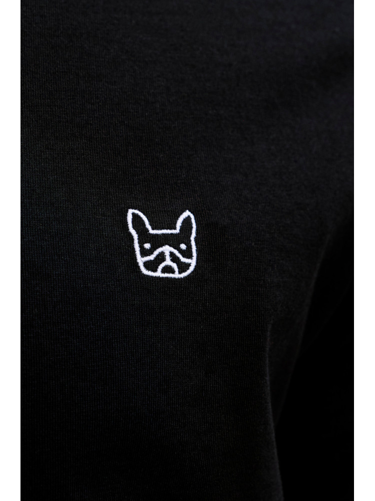 CAMISETA LOGO DOG NEGRA