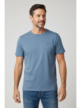 CAMISETA LOGO DOG BLUE