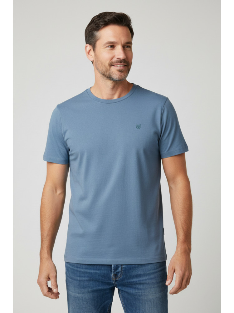 CAMISETA LOGO DOG BLUE