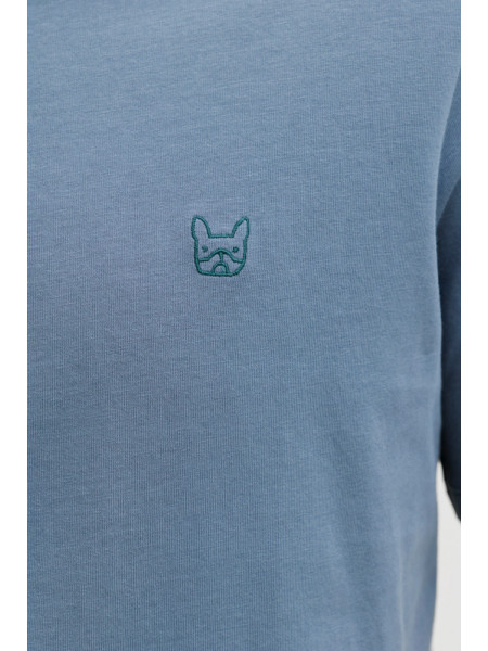 CAMISETA LOGO DOG BLUE
