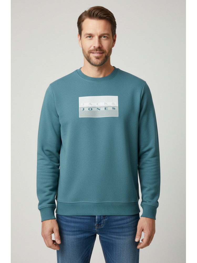 SUDADERA GRAPHIC TURQUESA