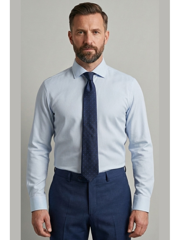 CAMISA "LISBOA" CELESTE