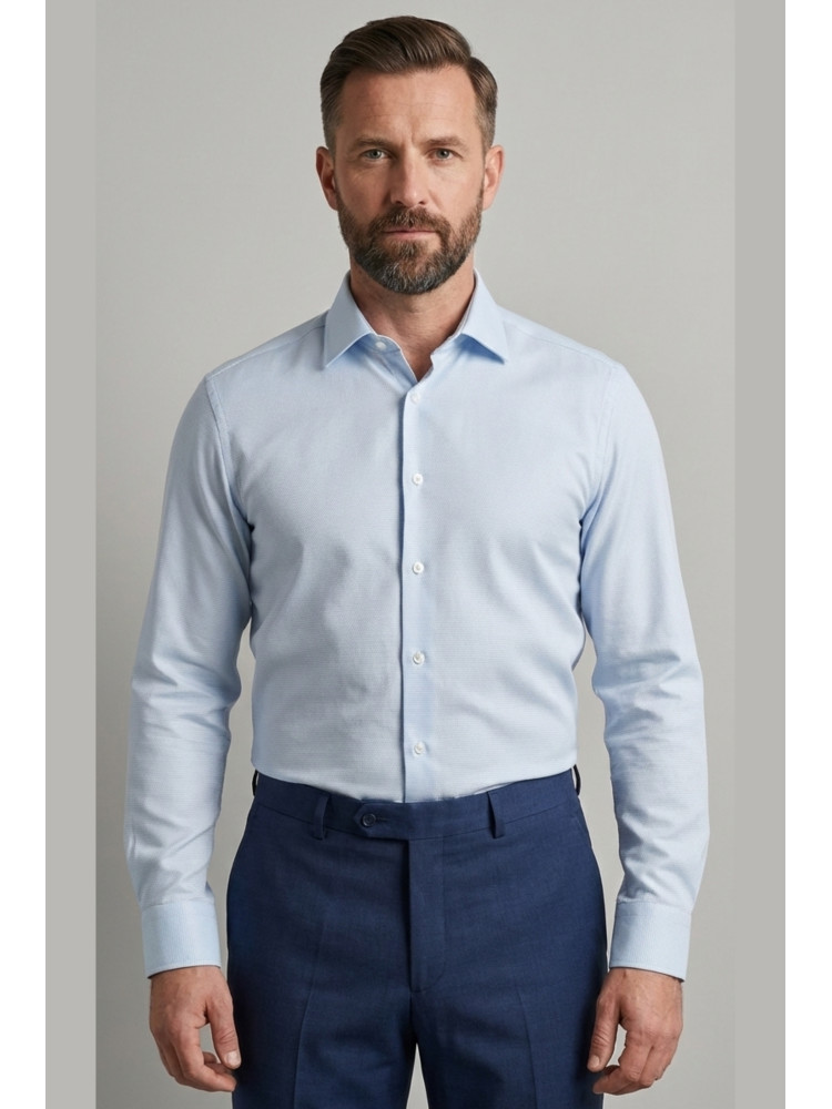 CAMISA "LISBOA" CELESTE