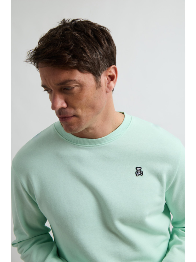 SUDADERA WILLIOT FLOWER TURQUESA