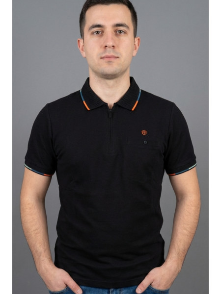 POLO NEGRO CREMALLERA