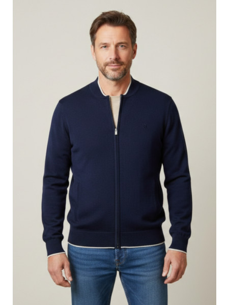 CARDIGAN PUNTO MARINO VIVO