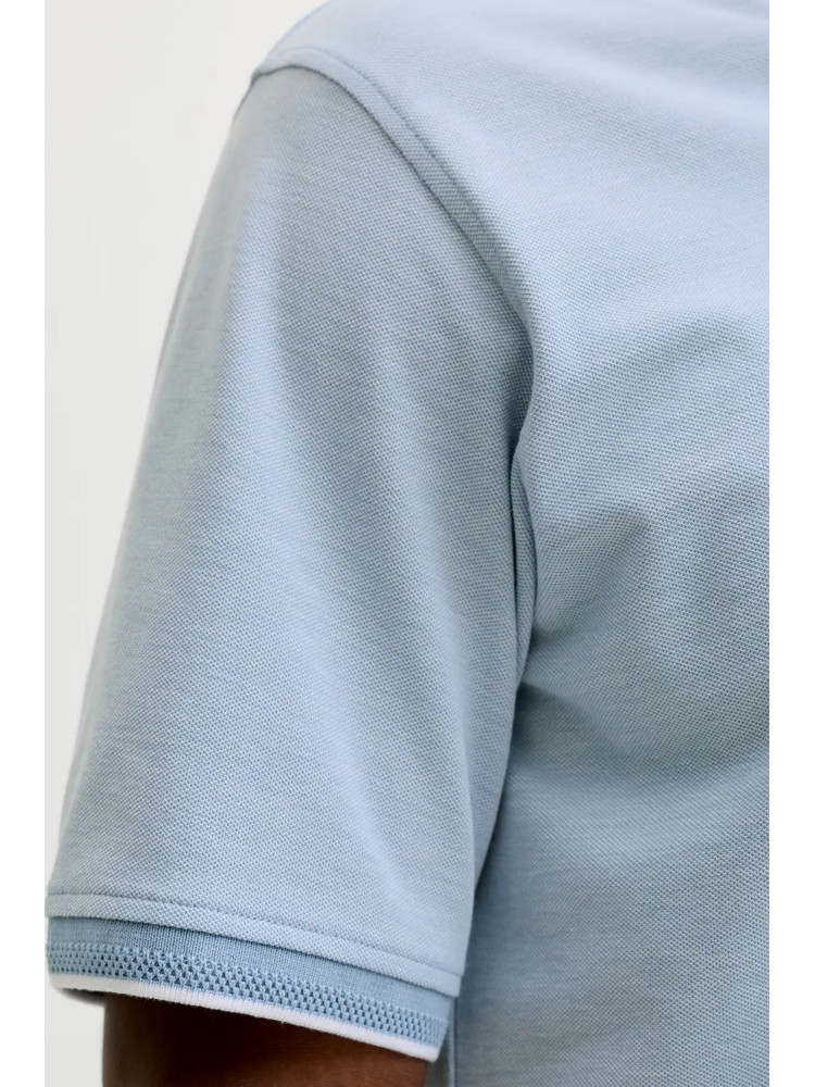 POLO PIQUE BLUE