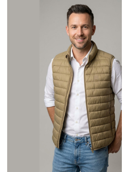 CHALECO ULTRALIGHT CAMEL