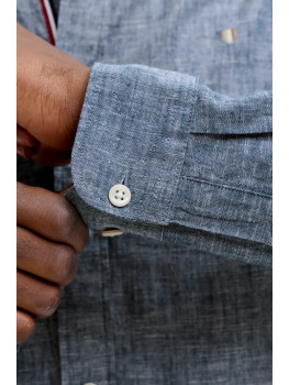 CAMISA LINO AZUL DENIM 2