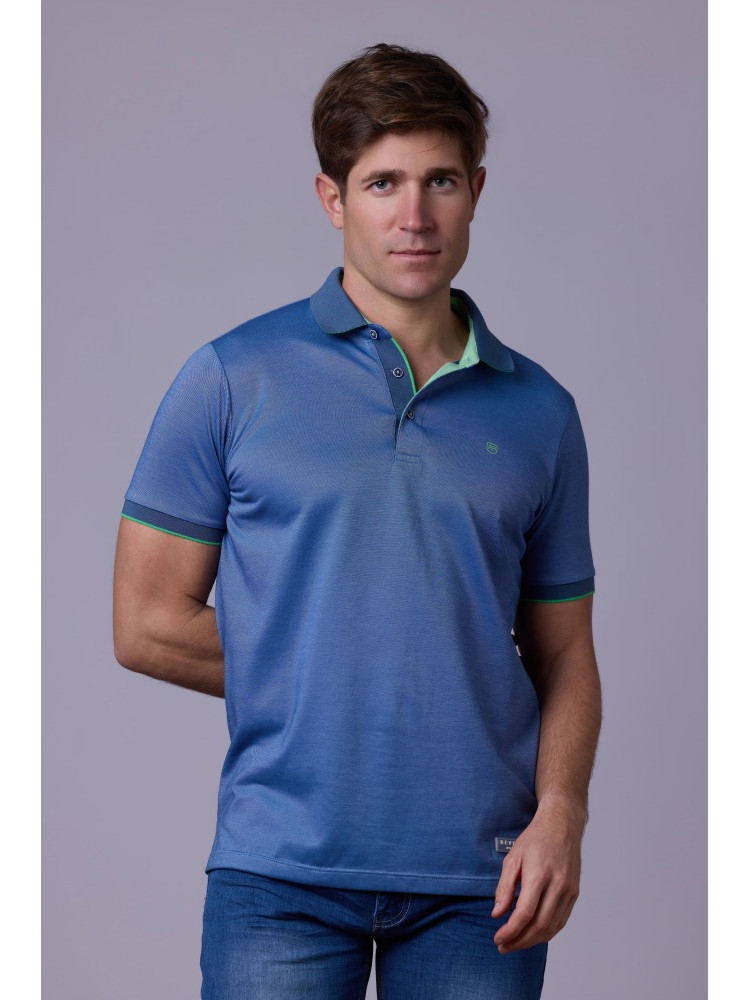 POLO BERMEO AZUL