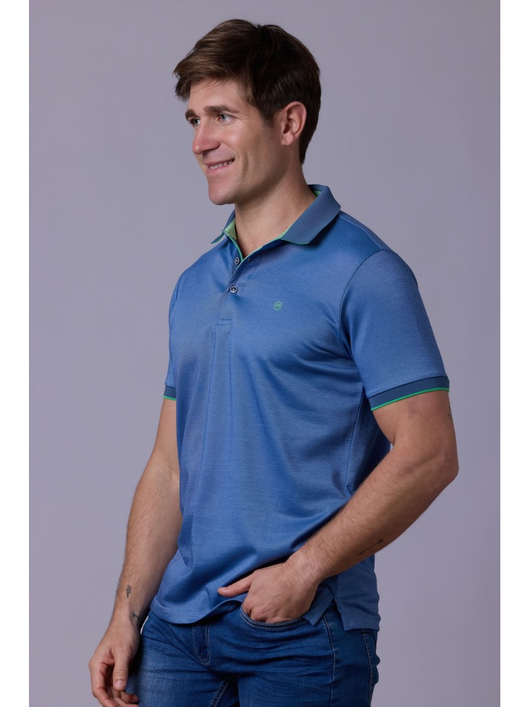 POLO BERMEO AZUL