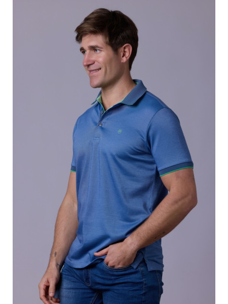 POLO BERMEO AZUL