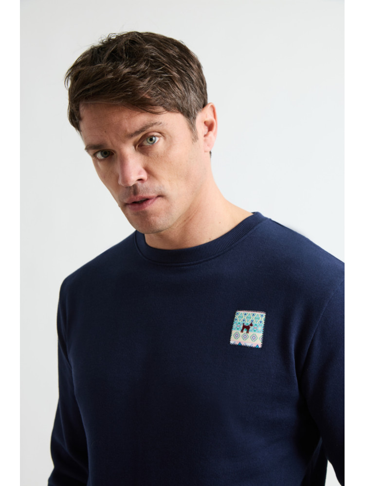 SUDADERA WILLIOT MARINO ETNICO