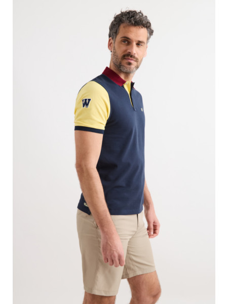 POLO WILLIOR MARINO TRICOLOR