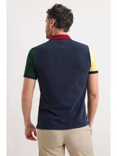 POLO WILLIOR MARINO TRICOLOR
