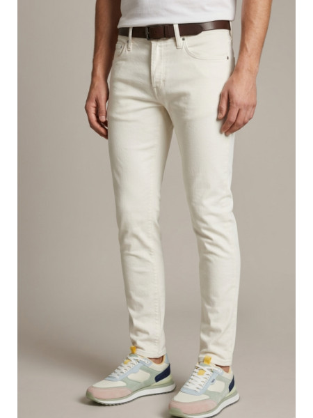PANTALON BLANCO VAQUERO
