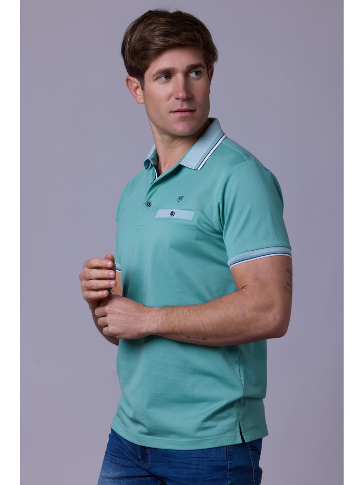 POLO DATIL VERDE AGUA