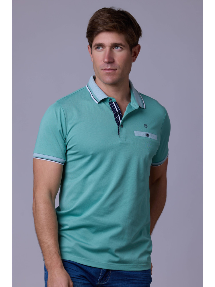POLO DATIL VERDE AGUA