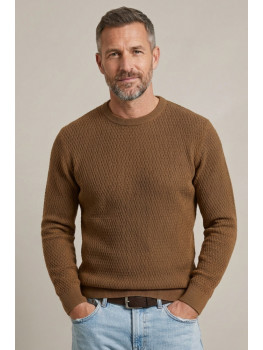 JERSEY ESTRUCTURA OCRE