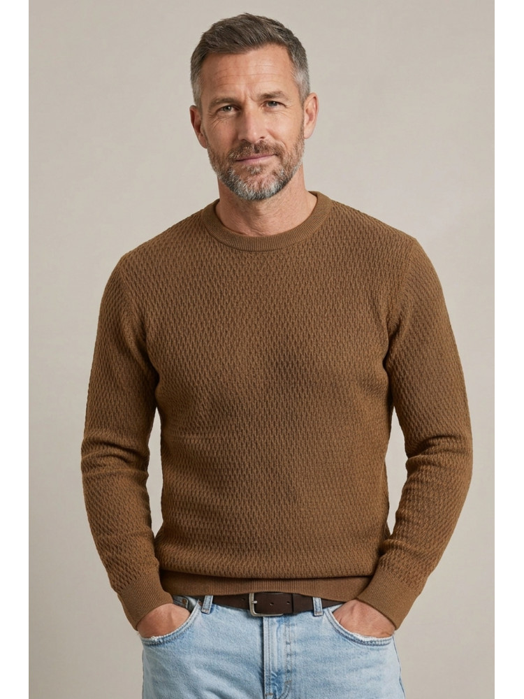 JERSEY ESTRUCTURA OCRE