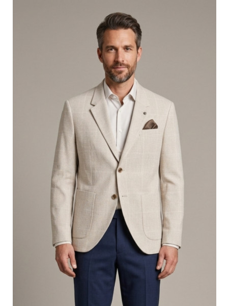 AMERICANA BEIGE CUADRO