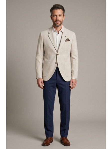 AMERICANA BEIGE CUADRO