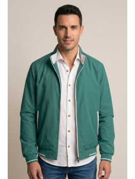 CAZADORA REVERSIBLE GRIS VERDE 2